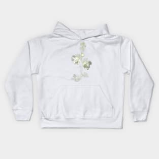 Hollyhock Mallow Kids Hoodie